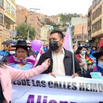 MUJERES TOMAN LAS CALLES DE LA PAZ PARA PROTESTAR EN CONTRA DEL PATRIARCADO, LA VIOLENCIA Y POR MAYOR IGUALDAD DE GÉNERO