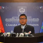 Presidente de Diputados cuestiona paro convocado por Camacho y “dirigentes de la dictadura cívica”