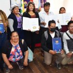 Diputada Terrazas entrega Ley 1455 a gremiales de Cochabamba