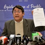 Diputado Mendoza solicitará al presidente Arce dictar estado de excepción en Santa Cruz