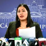 Diputada Morales presenta denuncia contra responsables de los hechos vandálicos durante el paro cívico