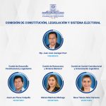 Pleno de Diputados aprueba la conformación de la Comisión de Constitución Legislación y Sistema Electoral