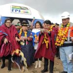 Brigada Parlamentaria paceña acompaña al presidente Arce en la entrega de obras en El Alto