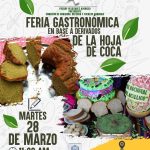 Invitación a la Feria Gastronómica en base a derivados de la hoja de coca