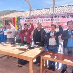 Diputado Palacios participa en Congreso Orgánico de Central Sindical de Trabajadores Campesinos de Camargo