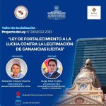 Diputado Colque realiza taller de socialización de proyecto de ley contra la legitimación de ganancias ilícitas en Potosí