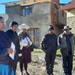 Brigada Parlamentaria de Cochabamba realiza inspección a viviendas sociales en Tiraque