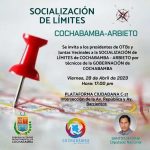 Diputado Mamani convoca a socialización de límites entre Cochabamba y Arbieto