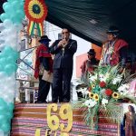 Legislador celebra el 69º Aniversario de la Jach'a Marka