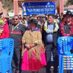 Comitiva Camaral conmemora aniversario de la Provincia Manco Kapac