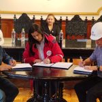 Cochabamba: Dos estatales suscriben convenio para aplicar tecnología nuclear y captar agua