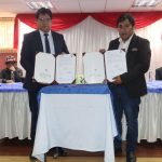 Firma de Convenio viabiliza trabajo de cooperación mutua entre Cámara de Diputados y la Universidad 