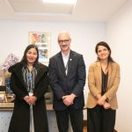 Parlamentaria coordina con institución internacional la promoción del proyecto de ley de asistencia familiar