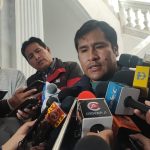 Presidente de Diputados espera convocatoria a reunión para definir análisis de proyectos de ley 073 y 075