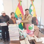 Autoridad legislativa entrega material de construcción y útiles escolares a escuelas rurales