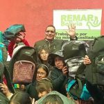 Legislador brinda apoyo solidario en víveres a niños de casa de acogida