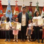 Autoridad Legislativa reconoce a niñas y niños por su participación destacada en diferentes disciplinas