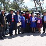 Chuquisaca: Autoridades nacionales realizan la entrega de insumos para afectados por sequía