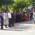Directiva de la Cámara de Diputados participa de actos cívicos conmemorando aniversario de Tarija