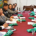 Autoridades sostienen reunión informativa de acciones ejecutadas en beneficio del departamento de La Paz