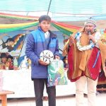 Autoridad parlamentaria participa de aniversario de unidad educativa en municipio de Pucarani