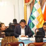 Autoridades legislativas sostienen reunión informativa con el ministro de Desarrollo Rural y Tierras