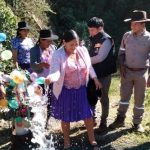 Entrega de perforación de pozo beneficia a pobladores del municipio de Villa Serrano en Chuquisaca