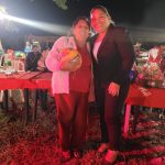 Autoridad legislativa anuncia obras en aniversario de barrio en municipio de Montero