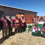 La Paz: Legislador entrega material de construcción a comunidad “Milla Milla” en municipio de Sica Sica