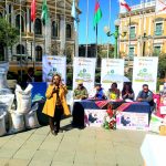 Legisladora participa de entrega de alimentos a refugios de mascotas en La Paz