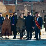 Oruro: Autoridad legislativa participa de actos protocolares en Policía Boliviana