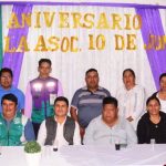 Homenaje Camaral para la asociación de mototaxis 10 de junio del municipio de Warnes