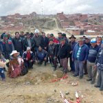 Autoridades nacionales inspeccionan la ejecución de proyectos en municipio de El Alto