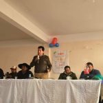 Autoridad parlamentaria socializa el trabajo legislativo en ampliado campesino en Potosí