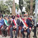 Autoridades nacionales participan de actos protocolares por aniversario de municipio de Padilla