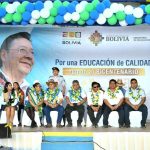 Autoridades nacionales entregan obras en municipio de San Julián por su aniversario