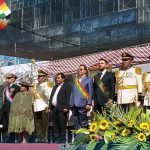 Autoridades nacionales participan de los actos conmemorativos de creación de la Policía Boliviana