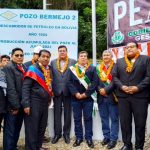 Autoridades nacionales celebran 100 años del Primer Pozo Petrolero en Bolivia