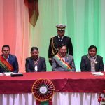 Autoridades nacionales rinden homenaje a los 215 años de la gesta libertaria ocurrida en La Paz