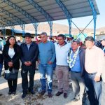 Legisladora participa de entrega de maquinaria a municipios de Cochabamba