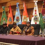 Entrega de reconocimiento a la fraternidad “Mineritos” de la UMSA por 24 años de promocionar la cultura