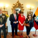 Parlamentaria participa de actos protocolares por aniversario de Ecuador