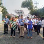 Santa Cruz: Autoridades participan de actos protocolares por el Día de la Bandera Boliviana