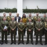 Entrega de reconocimiento a autoridades de la Policía Boliviana por su 198° aniversario