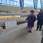 Diputada inspecciona avance de construcción en infraestructura educativa en municipio Villa Serrano