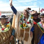 La Paz: Autoridades nacionales inauguran inicio de construcción de carretera en municipio Santiago de Machaca