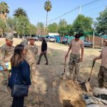Cochabamba: Legisladora realiza inspección rutinaria a batallón militar