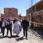 Parlamentarios fiscalizan construcción de nuevos ambientes de la FELCV en El Alto