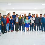 Autoridades nacionales participan de entrega de infraestructura de cobijo en Sucre