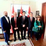 Autoridades nacionales participan de actos protocolares por aniversario de Turquía